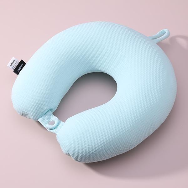 Bantal Leher Samono Snp001 Traveling Neckpillow-Green