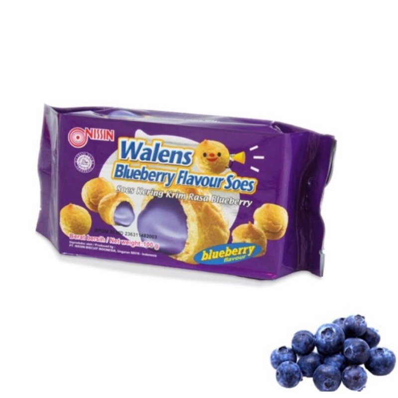 

Walens Blueberry Soes 100g