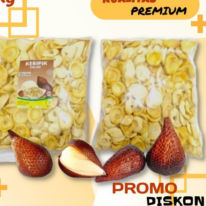 

COD✔️Keripik Nangka Apel Salak Pisang Export Premium Quality Khas Malang Isi 1 Kg|KD2