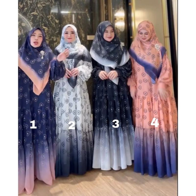 SET KERUDUNG GRADASI BY SHELLASAUKIA