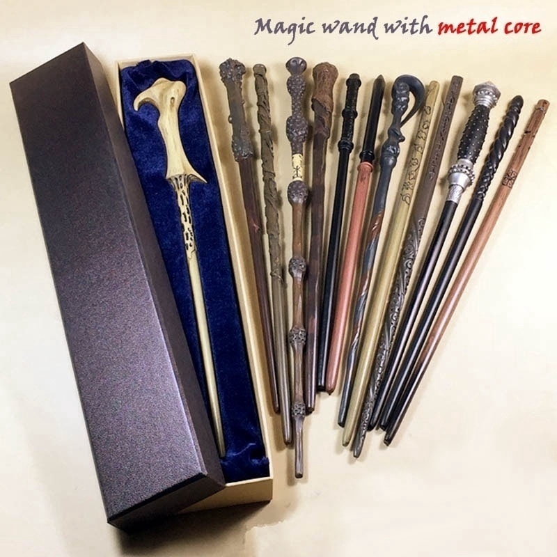 Harry Potter Hermione Wands Colsplay Albus Dumbledore Magical Wand Elegant Ribbon Varinhas for Kids