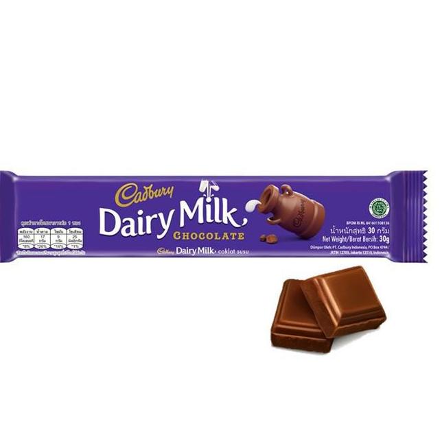 

[PRODUK 8SLP7] Cadbury Dairy Milk 30Gr - Triple Pack QHA