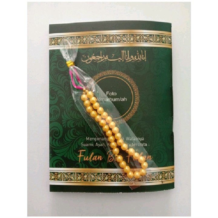 

CUSTOM YASIN TAHLIL 48 HALAMAN - FREE TASBIH, Design, Cetak Foto & Packing Plastik Per Buku