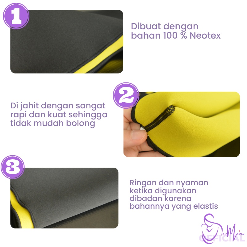 Korset Pelangsing Perut Buncit Wanita Korslet pelangsing Alat Pengecil Perut Tubuh Pinggul Corset Pembakar Lemak Waist Shapers Neotex Original Body