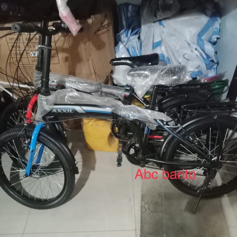 sepeda lipat axxil 7speed