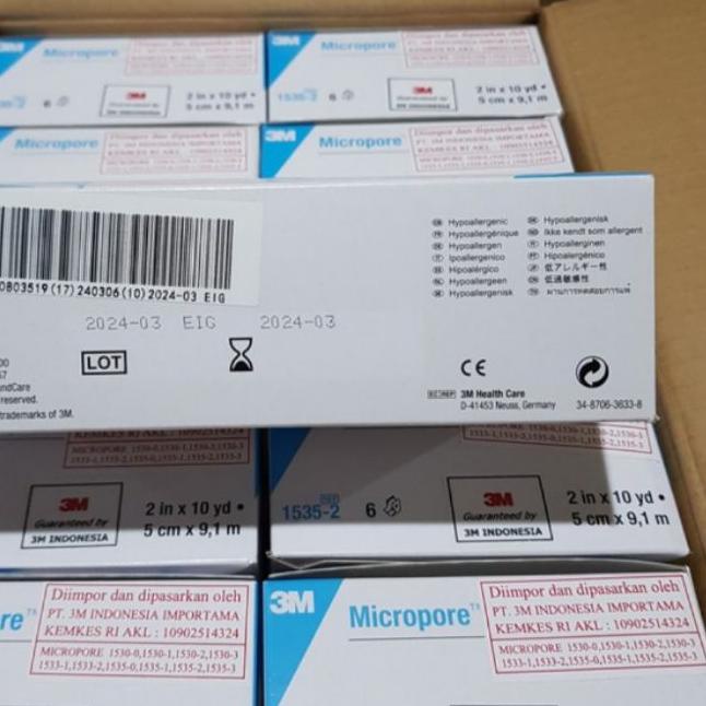 [KD9]Micropore 2 inch 3M / Plester Micropore 3M 2 inch / Micropore 3M-EXCLUSIVE