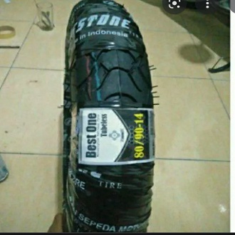 BAN LUAR MATIC BAN TUBLES RING 14 80/90 RING 14