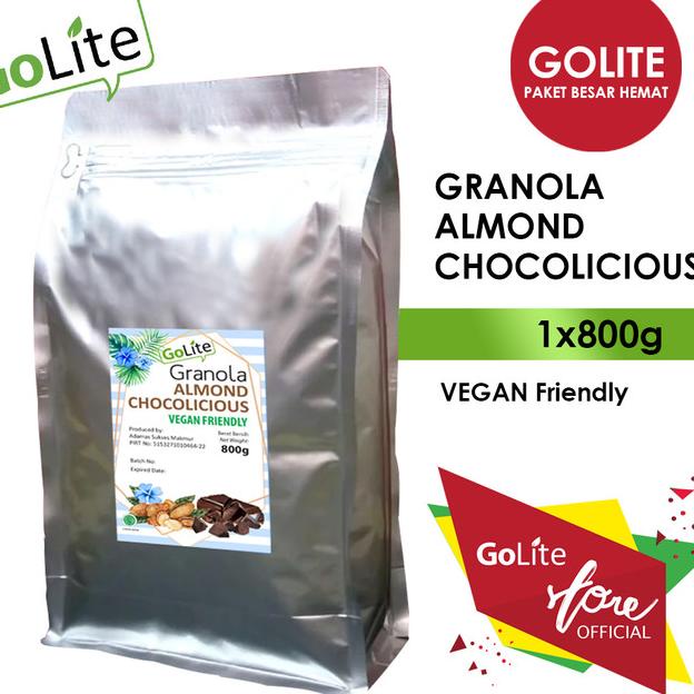

GOLITE GRANOLA ALMOND CHOCOLICIOUS 800GR