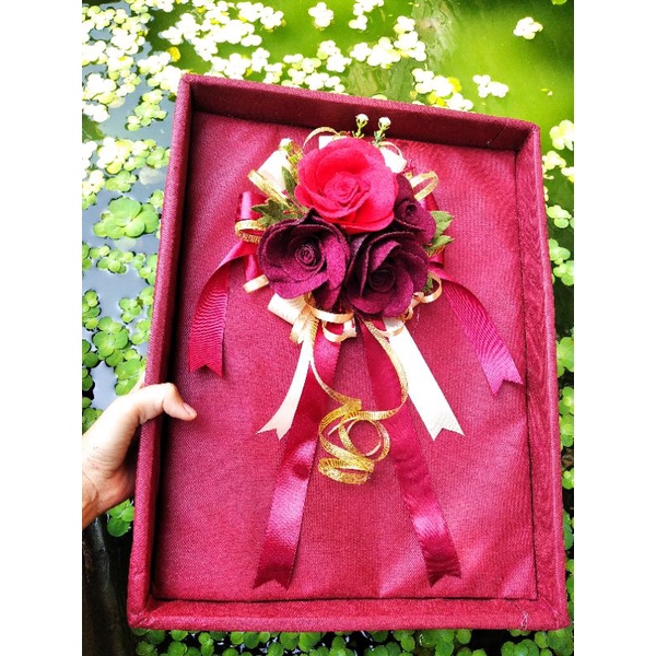 

pita hias/bunga pita hias hantaran/bunga pita hias kado