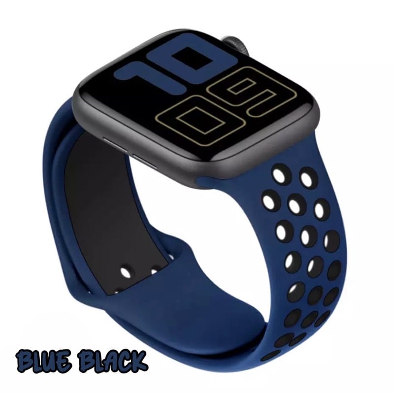 TALI Strap Smart Watch Iwatch T500 T55 X7 T500+Plus T55+Pro SERI 8 42/44mm Rubber