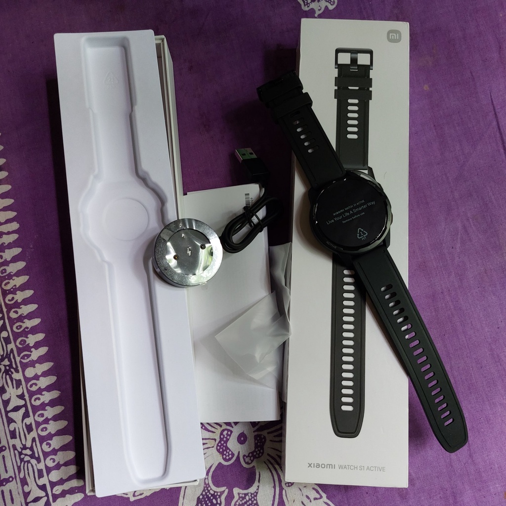 XIAOMI MI Watch S1 Active Amoled SmartWatch Garansi Resmi