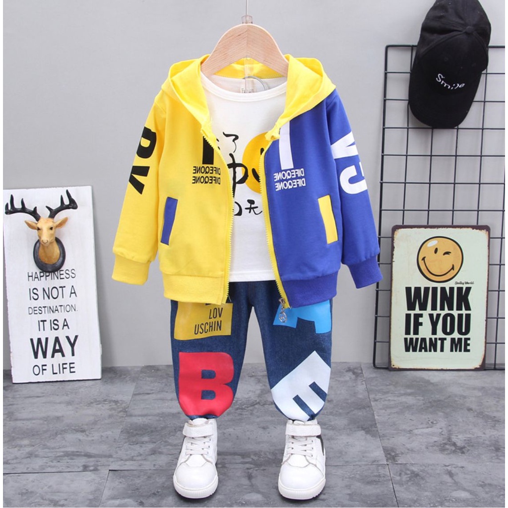 SETELAN SWEATER ANAK LAKI LAKI DAN ANAK PEREMPUAN TERBARU UMUR 1-5 TAHUN