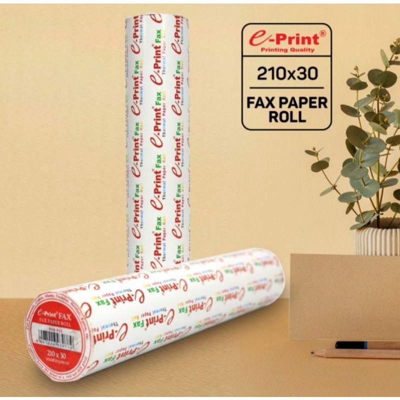 

Kertas fax 210 X 30 E-Print Fax Paper Roll