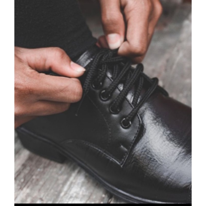 Sepatu Pantofel Tali formal sepatu Semi kulit