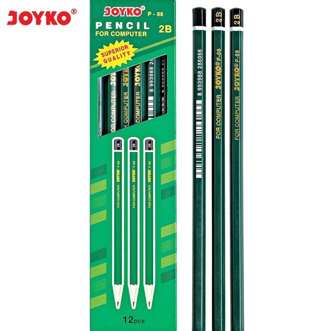

Pencil / Pensil Joyko P-88 / 2B / 1 BOX 12 PCS