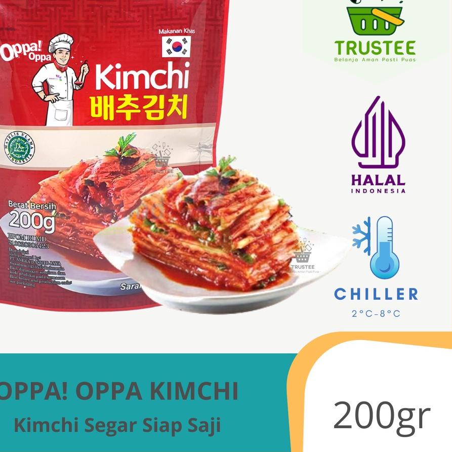 

DAPATKAN SEGERA Oppa! KIMCHI Sawi Fresh Halal / Kimchee Korea 200G - Makanan Korea+