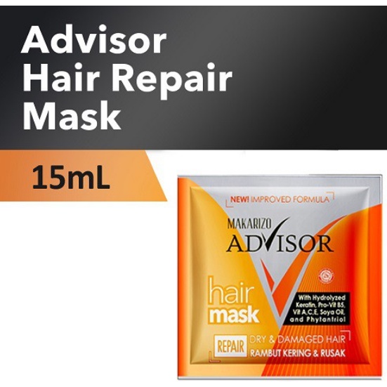 Makarizo Advisor Hair Repair Mask Sachet 15 mL/ TUBE