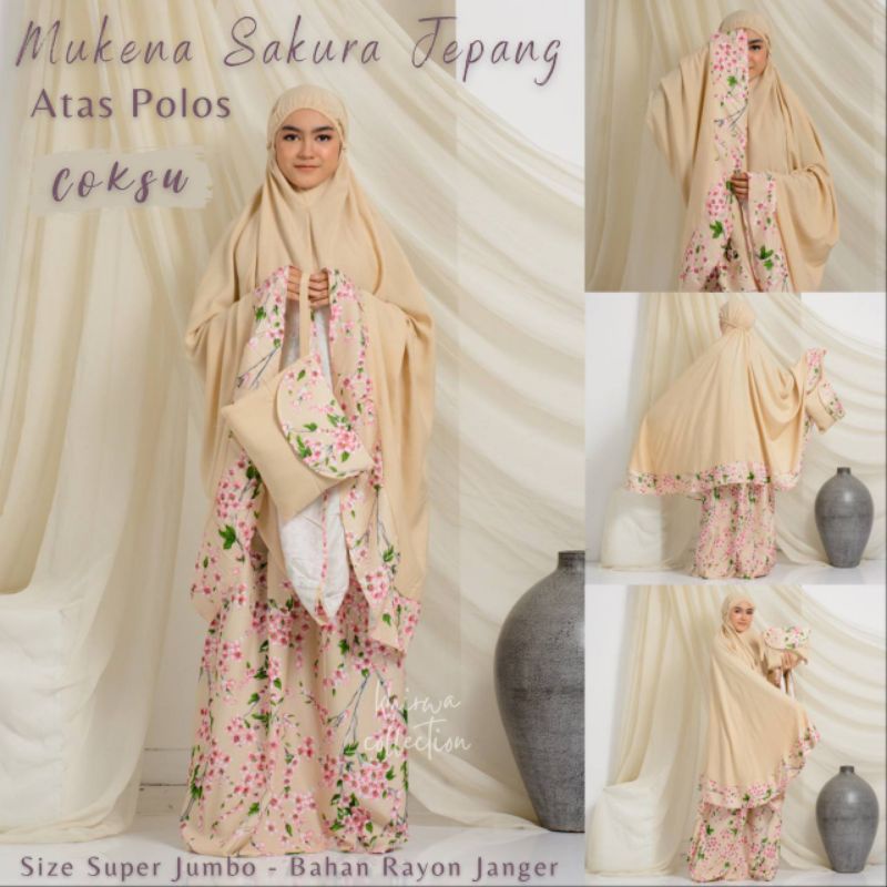 Mukena Bali Super Jumbo Rayon Premium