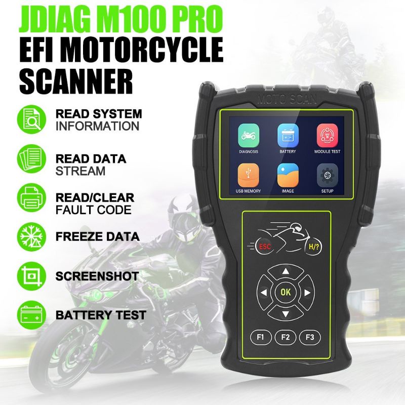 UFDATE SCANNER JDIAG M100 PRO PAKET KOMPLIT SEMUA MOTOR