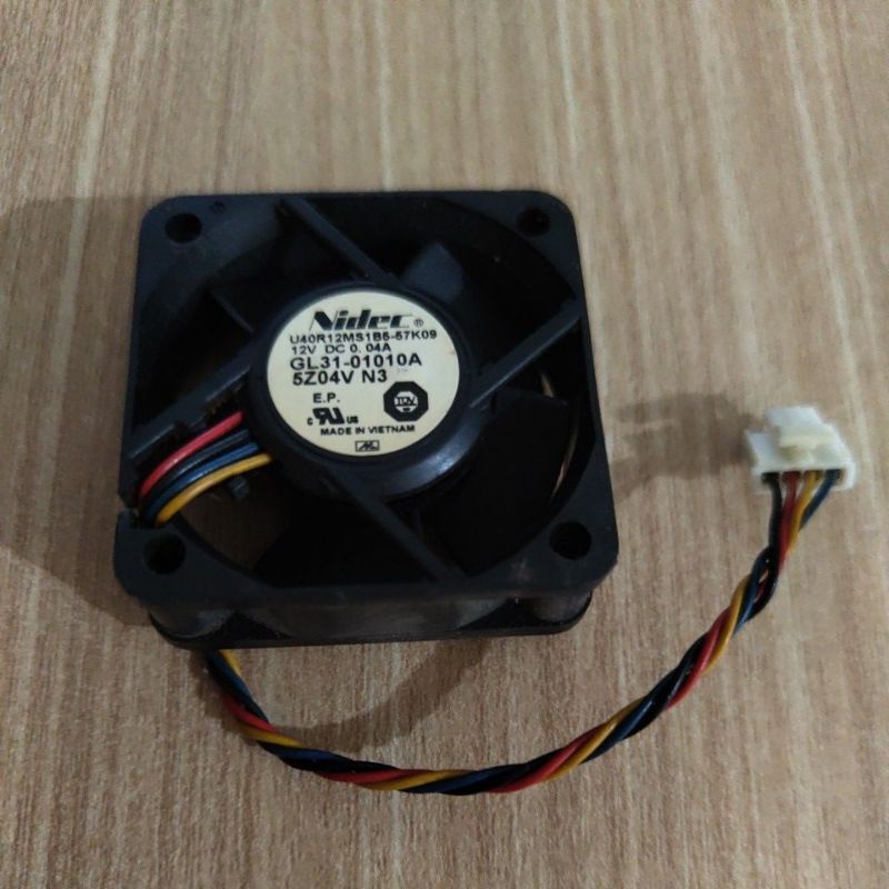 Fan dc 4cm 12v korea original cabutan