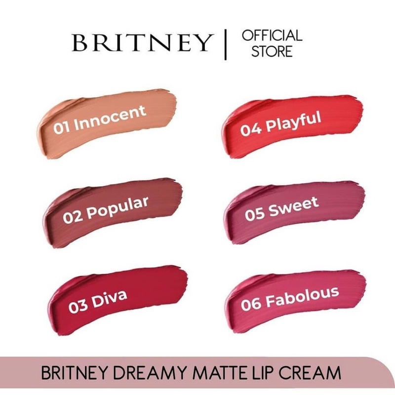 Britney Dreamy Matte Lip Cream