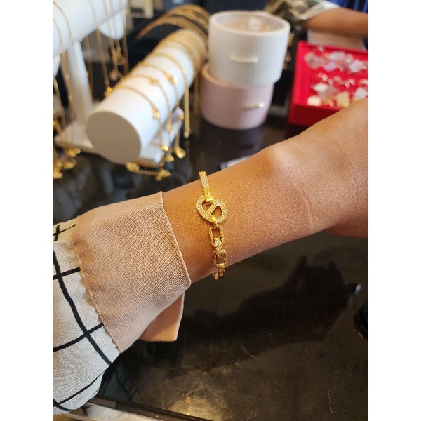 Gelang emas bangle kadar 300|6k