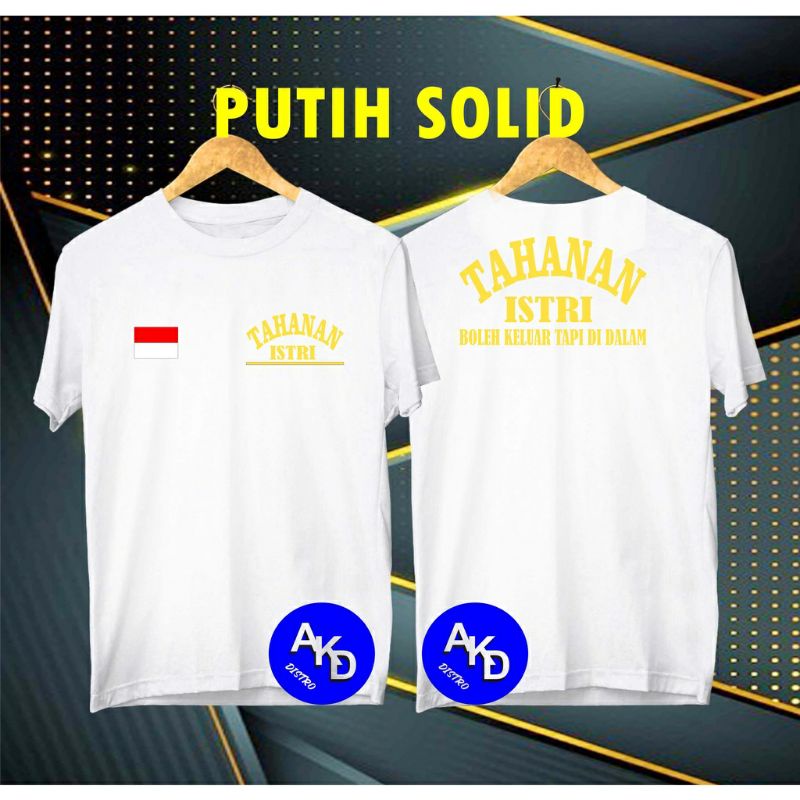 COD KAOS TAHANAN ISTRI GOLD kaos pria kaos distro kaos murah