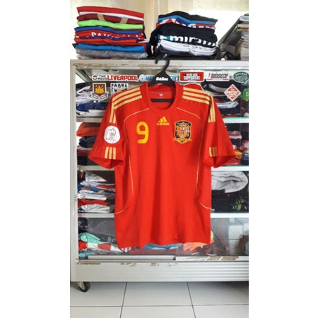 jersey Spanyol home 2008