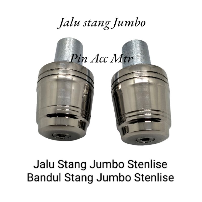 JALU BANDUL STANG STAINLES 2PCS PLUS 2PCS BOS JALU PLUS 2 BAUT PCX OLD/NEW-VARIO 150-VIXION-AEROX-