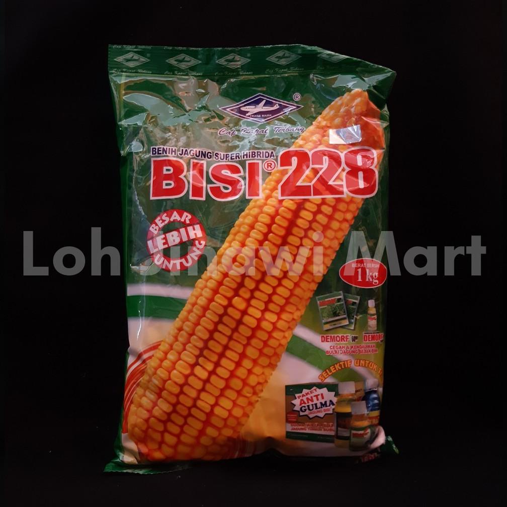 Flash Sale - Benih Jagung Bisi 228 Cap Kapal Terbang 1 Kg ~