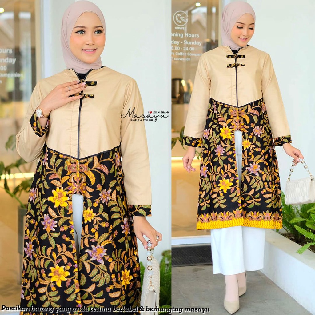 Tunik Batik Modern Johana Ori MSY