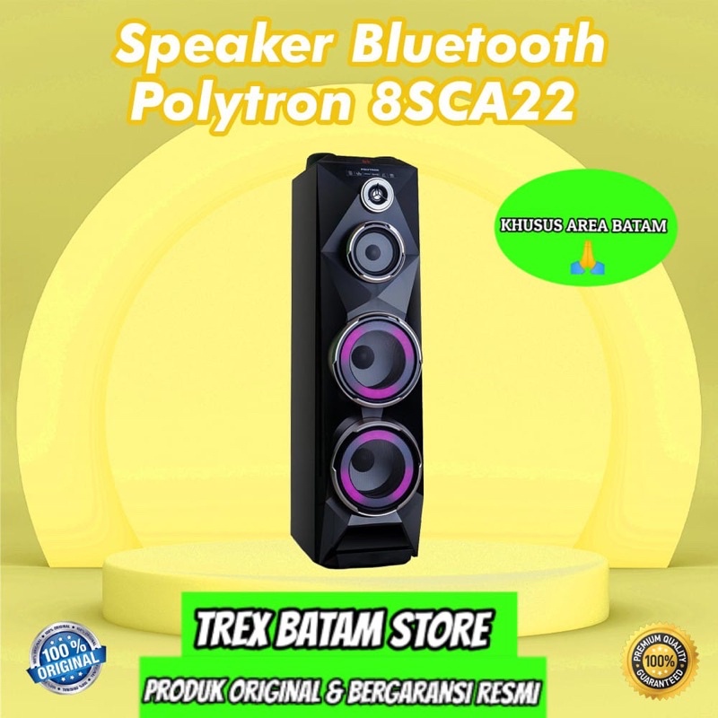 POLYTRON PAS 8SCA22 SPEAKER AKTIF (BATAM)