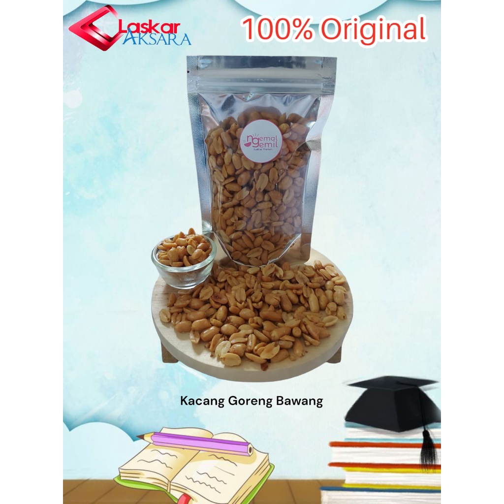 

Snack Kacang Goreng Bawang / Premium