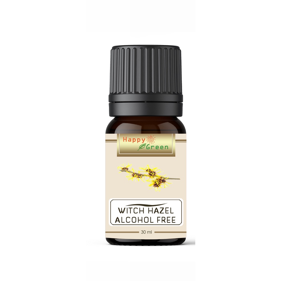 Happy Green Witch Hazel Alcohol Free Distillate -u/ Toning kulit/wajah