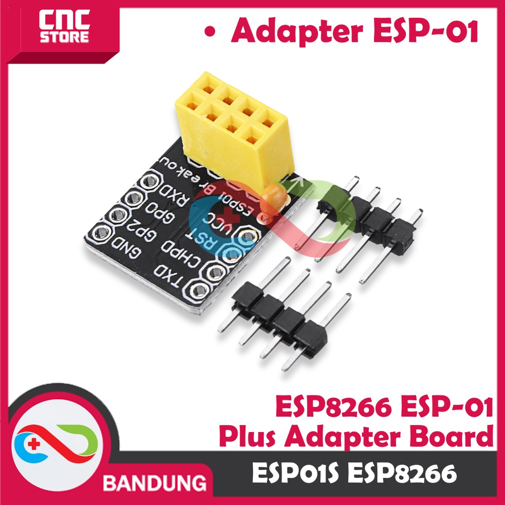 PAKET BUNDLING ESP8266 ESP-01 PLUS ADAPTER BOARD