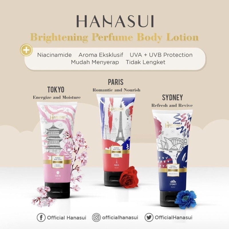 HANASUI BODY LOTION