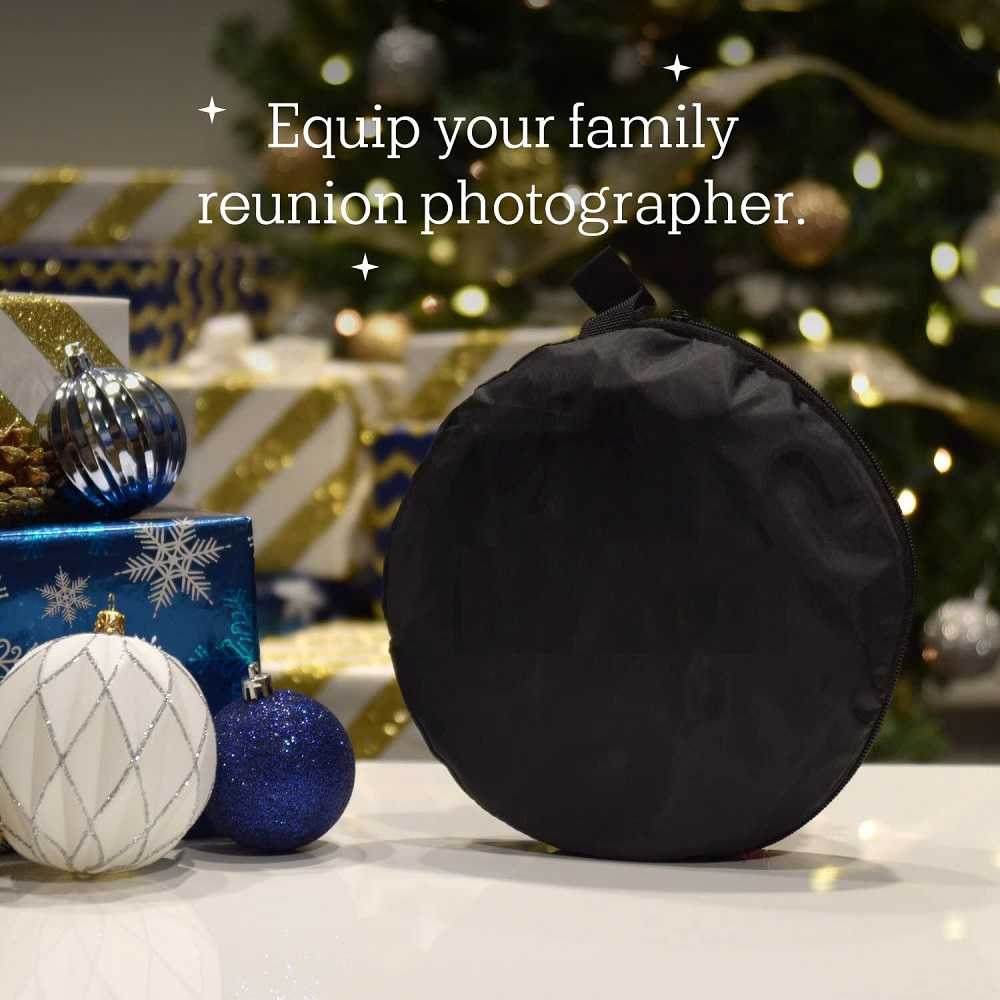 TaffSTUDIO Reflektor Cahaya Studio Foto 5in1 Diameter 110cm - CL-RT110 ( Mughnii )