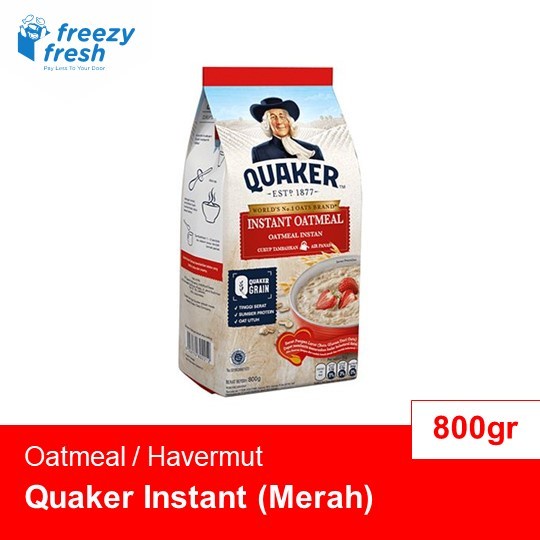

[new] Quaker Oatmeal / Havermut 800 gr - Instant Oatmeal