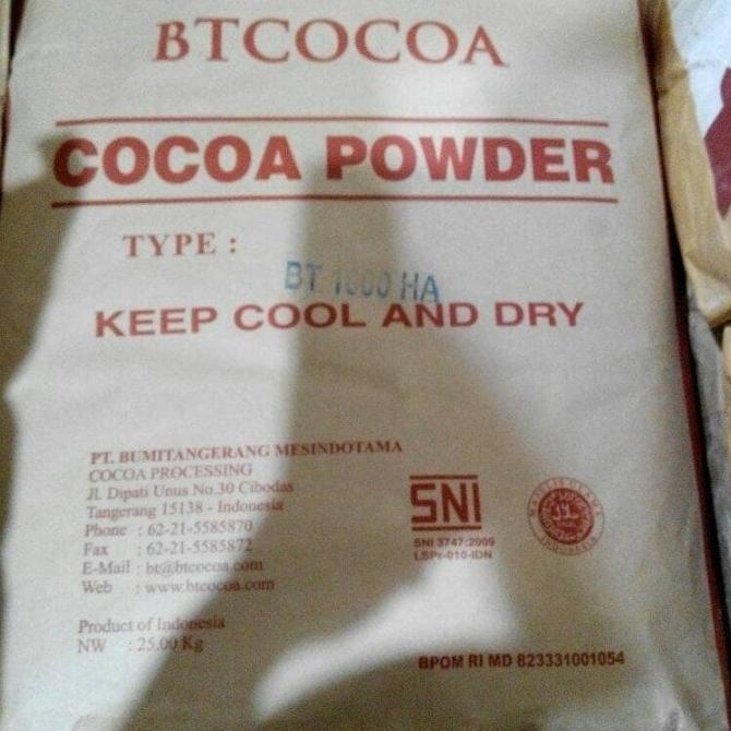 

Coklat Bubuk Bt Cocoa / Java Dark Classic 1000 Ha 1 Kg Atau 25 Kg Sak
