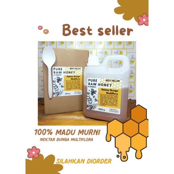 

RAW HONEY MADU MURNI 1 KG