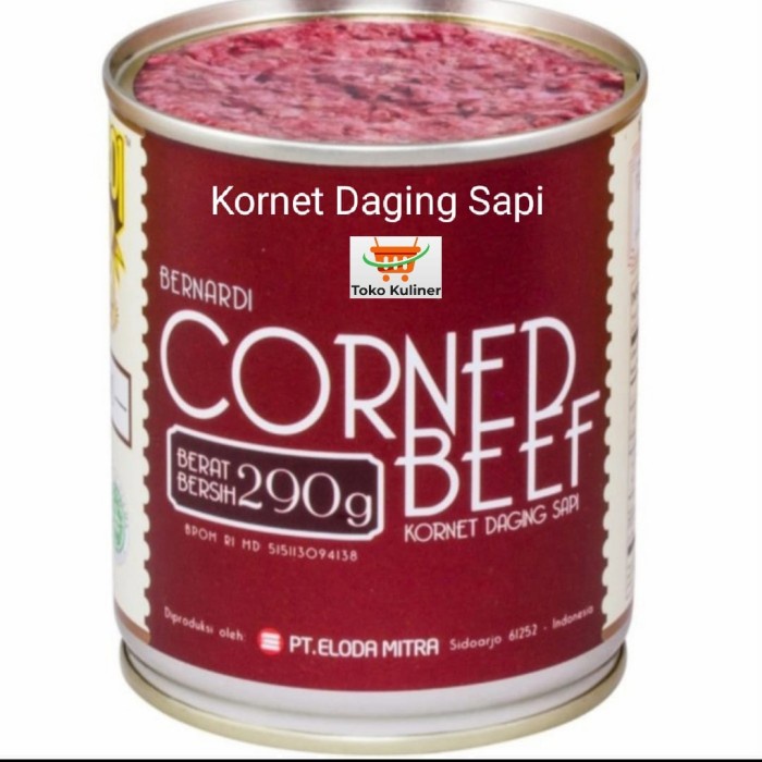 

Widyatmogrosir - Bernardi Kornet Sapi / Corned Beef 290Gr