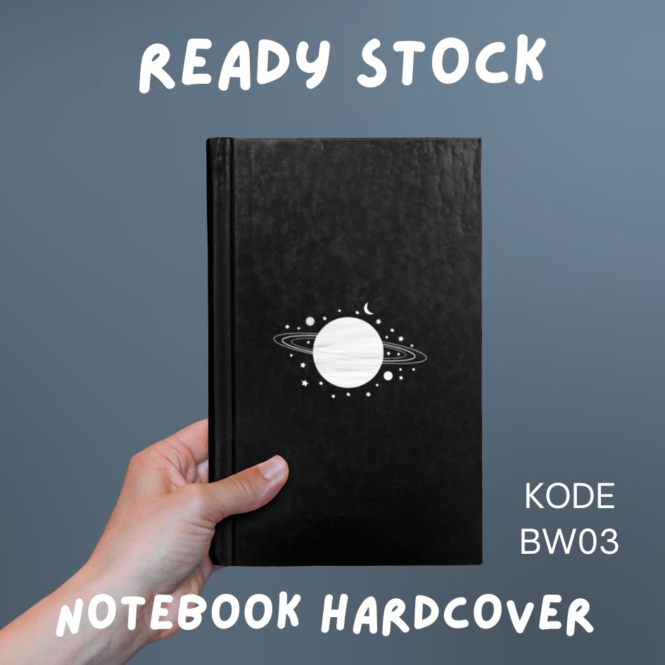 

BUKU NOTEBOOK MONOCHROME/ BUKU SEKOLAH/ BUKU CATATAN/ KODE BW03