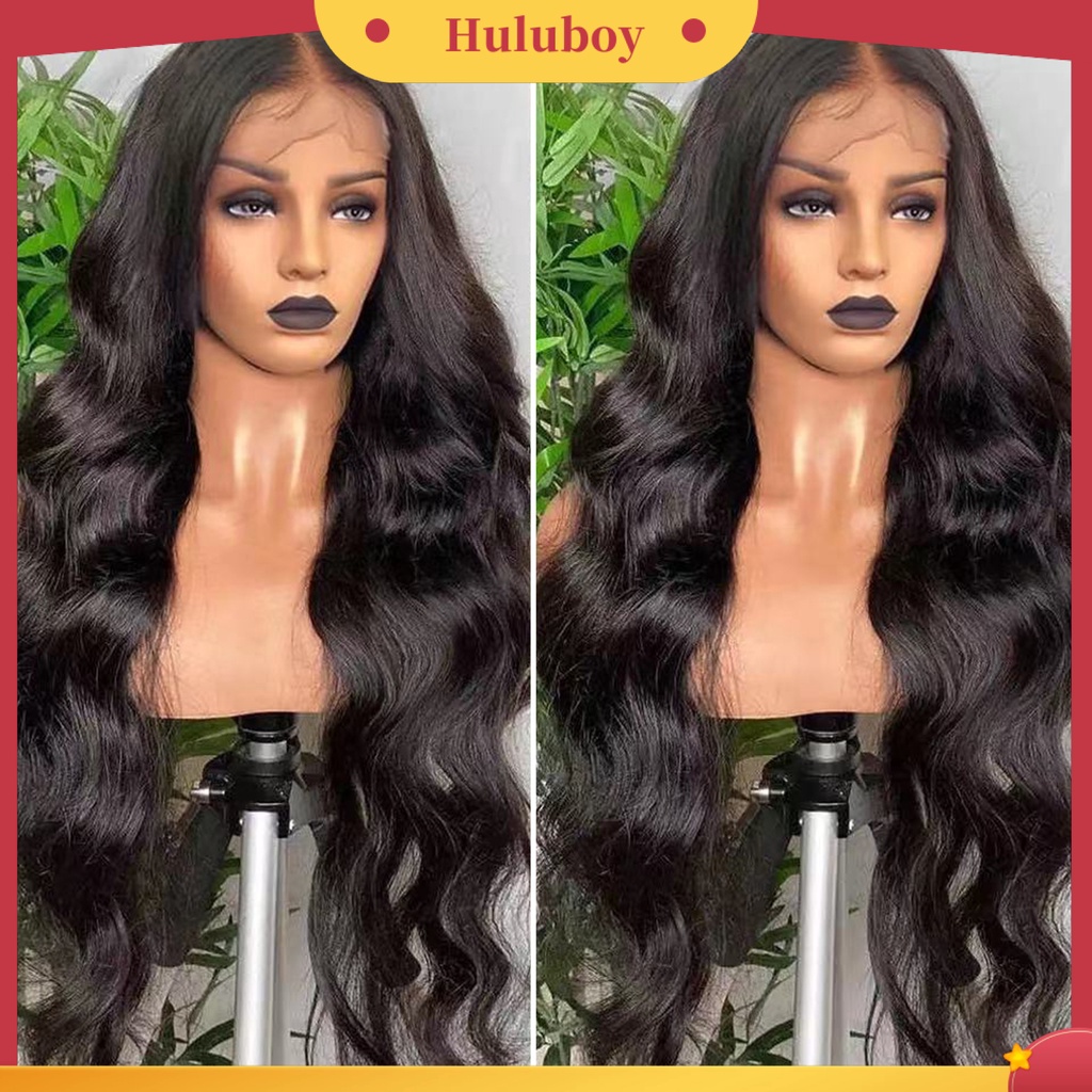 Wig Rambut Panjang Keriting Gelombang Besar Bahan Silk Suhu Tinggi Untuk Alat Makeup