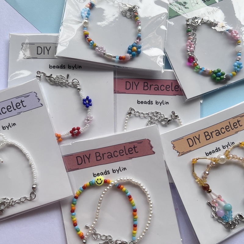 gelang manik lucu/ bead bracelet/ gelang kpop/ gelang manik murah