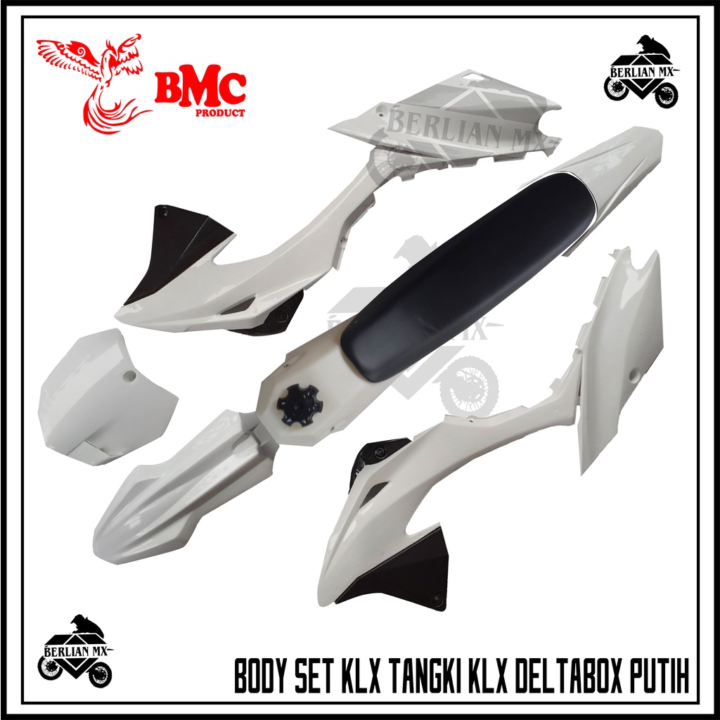 Body Set KLX BF Tangki Deltabox Putih