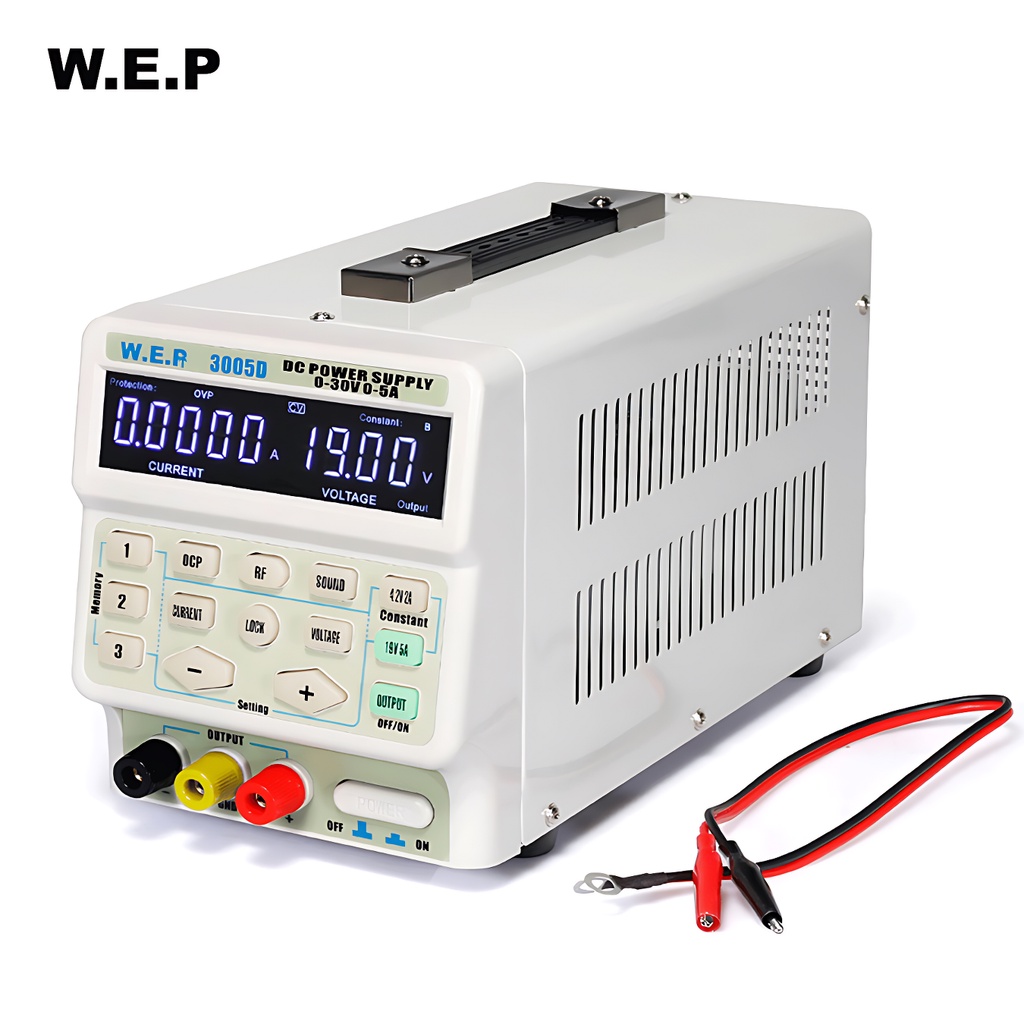 WEP Digital Program-Controlled Switching Power Supply 3005D 0-30V 0-5A