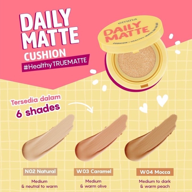 Emina Daily Matte Cushion