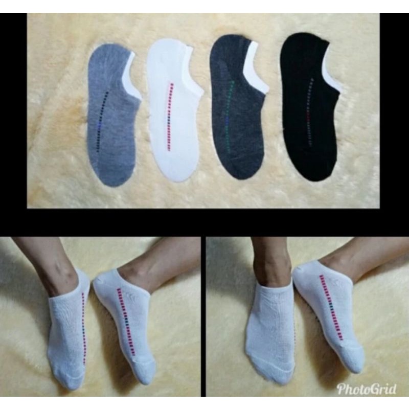 Kaos Kaki Pria Invisible Sock / Kaos Kaki Pria