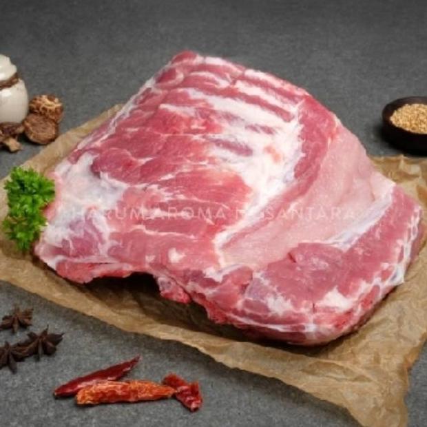 

[BAYAR DITEMPAT] Daging Babi tulang Iga Harga per 1 kg