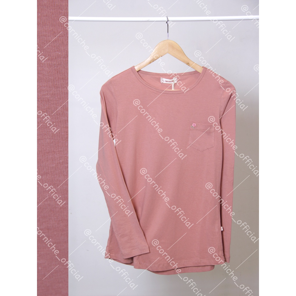 Corniche New Pocket Tee Rose Dawn - TV231467